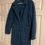 Dunnes Stores Blue Teddy Coat Image 7