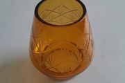 SHADE - Amber - Cut Glass