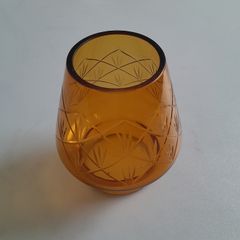 SHADE - Amber - Cut Glass