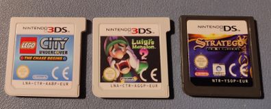 2 3DS Games + 1 DS Game