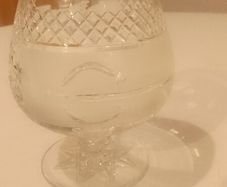 Beautiful Connemara Celtic Crystal Large Brandy Glass.