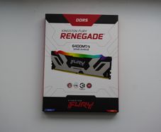 32gb Ddr5-6400mhz Kingston Fury Renegade Rgb (kit Of 2x16gb) (kf564c32rsak2-32)