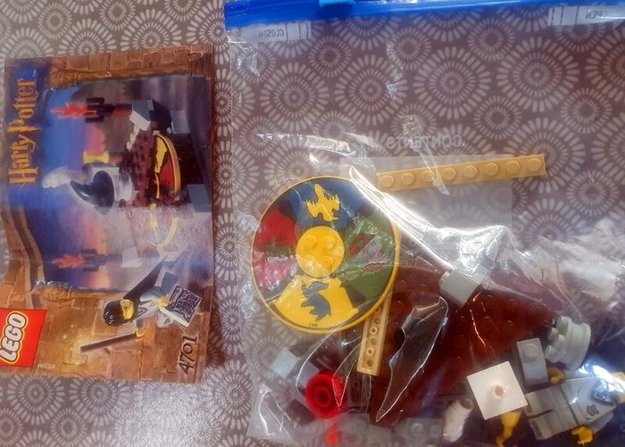 Lego Harry Potter 4701: The Sorting Hat (2001) 100% Complete (NO BOX)