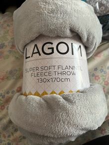 fleece blanket/throw