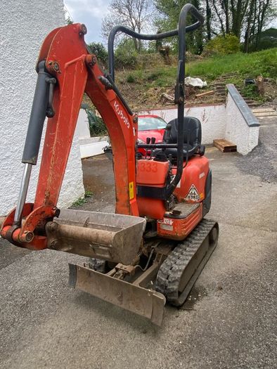 kubota mini digger