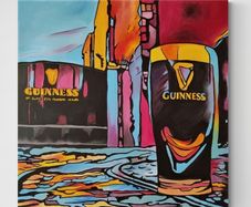 Original hand paint picture, acrylic painting by Strzala