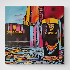 Original hand paint picture, acrylic painting by Strzala