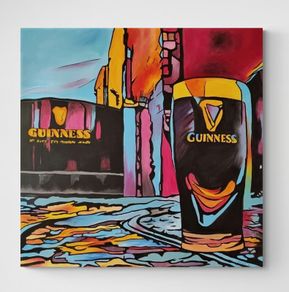 Original hand paint picture, acrylic painting by Strzala