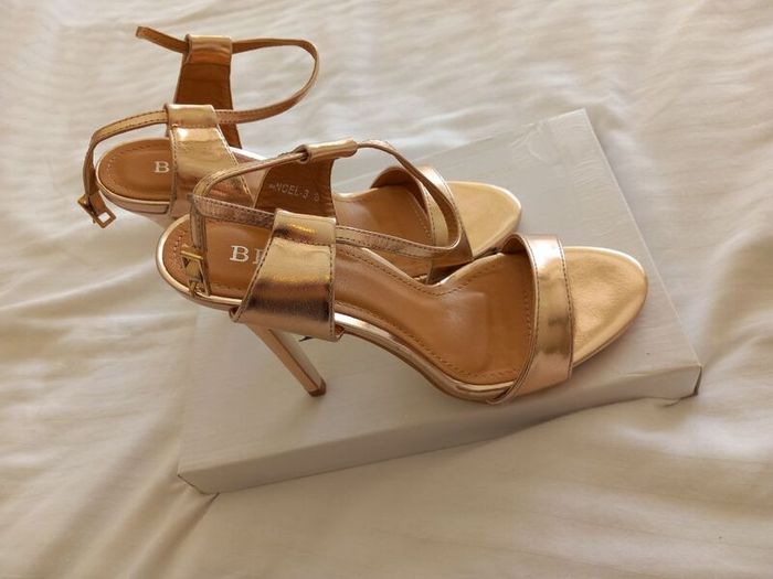 Rose Gold Sandals