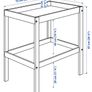 Wooden IKEA changing table Image 8