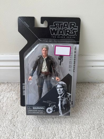 Star Wars The Black Series Archive Han Solo Damaged Box Please see pictures