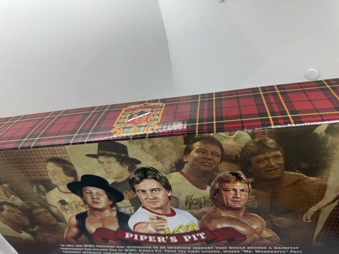 Wwe Mattel Elite Pipers Pit Set Rowdy Roddy Piper ,Mr Wonderful Paul Orndorff ,Cowboy Bob Orton