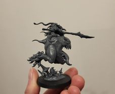 Games Workshop Warhammer Age of Sigmar Gloomspite Gitz Loonboss on Giant Cave Squig
