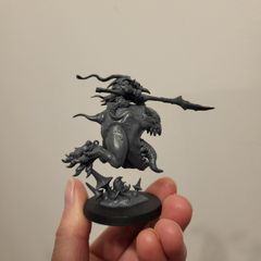 Games Workshop Warhammer Age of Sigmar Gloomspite Gitz Loonboss on Giant Cave Squig