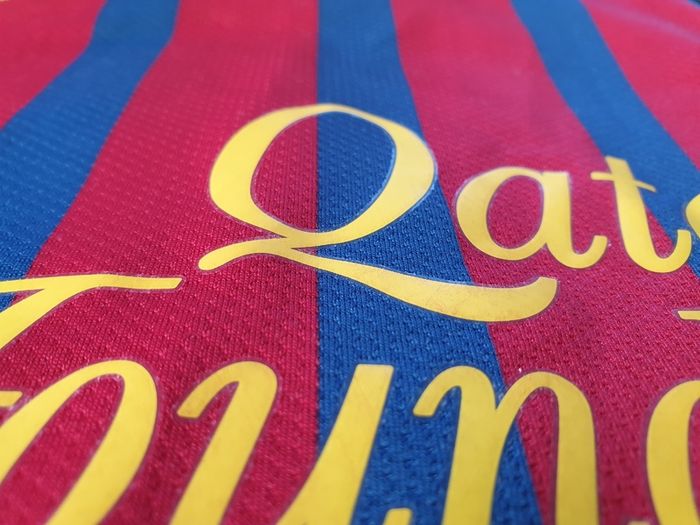 Barcelona Football Club Home Jersey 2011 to 2012 Large Adult Nike