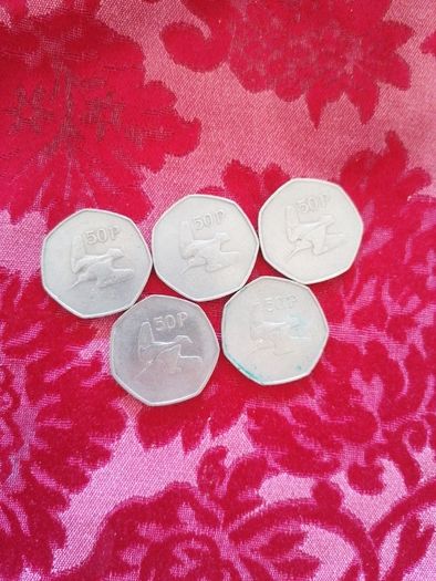 Group Ireland 50 Pence Coins