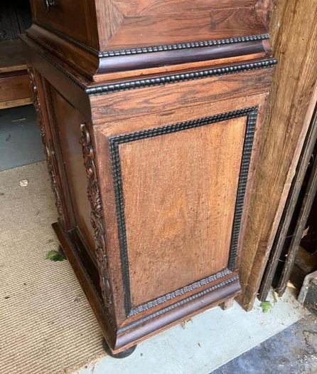 Antique book / linen press, rare piece