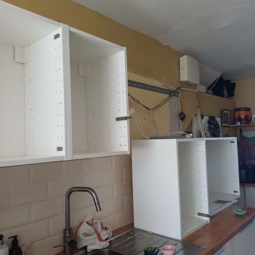 High gloss kitchen cabinet doors