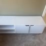 TV Stand (White) Free Image 3