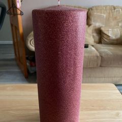 Glitter 30cm x 10cm candle