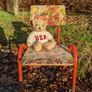 Upcycled child's school chair Image 2