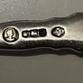 1952 Vintage Sterling Silver Teaspoon -Queen Elizabeth II Coronation Mark Image 7