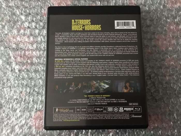 Dr Terrors House of Horrors 4K UHD