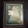 Map of the 'Kingdom of Ireland' In A Large Natural Slate Stone Frame Image 4