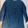 SEED Heritage padded girls denim dress with pockets Age 2-3 EUC Image 3