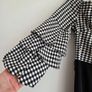 Joseph Ribkoff black and white off shoulders dress Image 9