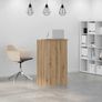 Reception Desk Artisan Oak 55x50x103.5 cm Engineered Wood Image 2