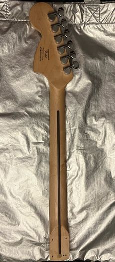 Fender Stratocaster squier Neck fretboard with tuners machine heads made in Indonesia electric guitar parts accessories