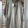dress bnwt casual hooded dress size small 10/12 khaki marina gigli Image 3