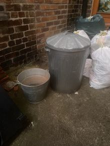 Metal Bin & bucket