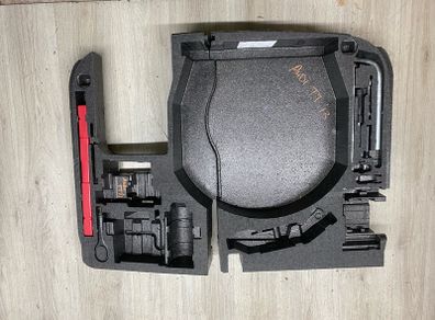 2013 Audi TT Spare Wheel kit & Boot Foam