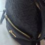 GUESS Monogram Faux Leather Mini Backpack in Black Image 4