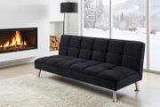 Modern Black 3Seater Sofa Bed, Festive Offer