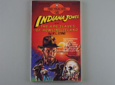 Indiana Jones and the Ape Slaves of Howling Island by R.L. Stine