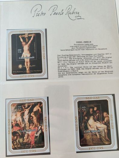 Paul Rubens 55 Pages Stamps Album World Collection