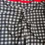 Checkered Ruched bum Leggings, size 10 Image 3