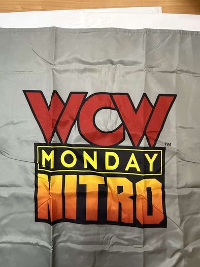 wwe ringside collectibles exclusive WCW NITRO ring mat