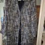 Per Una Tweed Longline Overcoat - Size 18 (Fits 16) - Multi-Color, AV Image 9