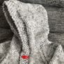 Handknit chunky hoody Image 3