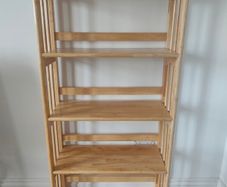 Solid wood shelves