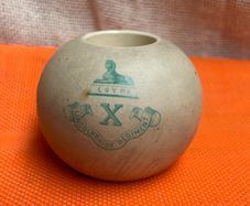 Antique Ceramic Match Holder