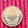 Vatican 1866 5 Lire Gold Coin Ultra Rare 3230 Low Mintage!! Image 2