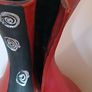 Beautiful Massive Tall Red/Black Vase Image 8