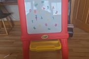 kids whiteboard/blackboard with magnets