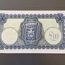 1957 Lady Lavery 10 Pound Notes in Sequence Image 6