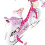 Unicorn 12/14/16/18 Inch Girls Bike for 2-9 Years Old Kids, 12/14/16/18 Inch Gilrs Bike with Stabilisers & Doll Seat& Basket & hand brakes Image 3